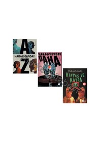 Resim Hakan Günday Seti 3 Kitap Kinyas Kayra Daha Az 