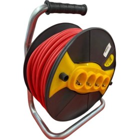 Resim Aesco 35 Metre Makaralı Uzatma Kablosu 3x1,5 