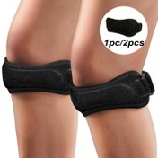 Resim 1 adet/ 2 adet Patella Stabilizatör Kol Bandı Hiking, Futbol, Basketbol, Koşu, Jumpers Kne, Tenis, Voleybol ve Squats için Silikon Kol Pads Kol Braces Erkekler ve Kadınlar için 