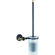 Resim Saray Banyo Artemis Siyah Gold Klozet Fırçası 