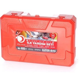 Resim BİTERSE Trafik Yönetmeliğine Uygun Çantalı Araç Ilk Yardım Seti 