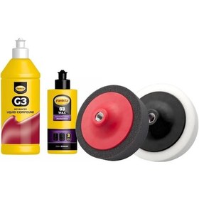 Resim Farecla G3 Pasta 500ml + G3 Wax Cila 250ml 2 Adet Sünger - 1 Adet Ci La - 1 Adet Pasta -278 