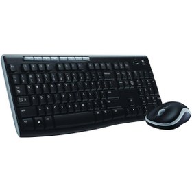 Resim AyrStore LOGITECH MK270 Q TR KABLOSUZ KLAVYE MOUSE SET SİYAH 920-004525 