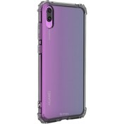Resim Blogy Huawei Y7 2019 ile Uyumlu Crystal Fit Kılıf Smoke Black 