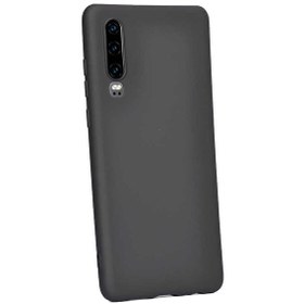 Resim Huawei P30 Kılıf Premier Silikon Esnek Koruma + Nano Glass Siyah 