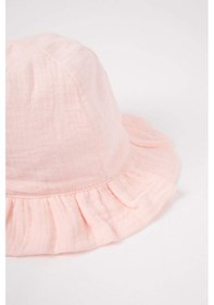 Resim Defacto Müslin Bucket Şapka Kız Bebek B7988a526smpn1 Pembe-pn1 