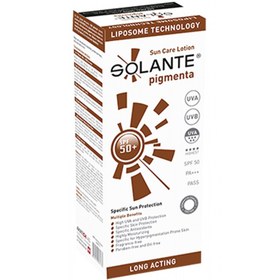 Resim Solante Pigmenta 50 Spf+Güneş Losyonu 150 ml 