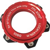 Resim Elaccent F Fityle Alüminyum Centre-Kilit Hub'larına 6-Cıvata Disk Adaptörü Converting Convert-Lock Hub Merkez-Kilit Adaptörü Için Kilitli Axle Hub - Kırmızı (Yurt Dışından) 