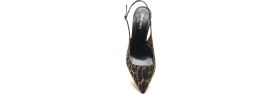 Resim Sofia Baldi Denre Leopar Tekstil Kadın Stiletto & Abiye 