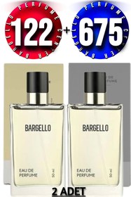 Resim Bargello 122 Kadın Parfüm Oriental 50 ml Edp 675 Erkek Parfüm Fresh 50 ml Edp 2 Adet Ürün 