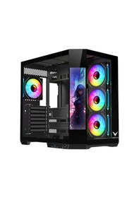 Resim Fsp Vg4206fsa 1000w 9,16 Lcd Ekran Gen5 Atx3.1 80+ Gold 4x120mm Rgb Fan Temperli Cam Usb 3.0 Mesh Atx Gaming Oyuncu Kasa 