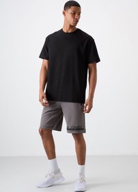 Resim Air Jones Albie Koyu Gri Standart Kalıp Erkek Şort - 81241 