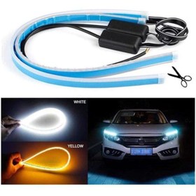 Resim ARW Fiat Egea Uyumlu Far Üstü Kayar Led Full Fonksiyonlu Selamlamalı 120 Cm 