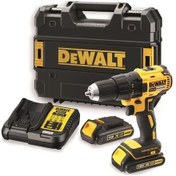 Resim Dewalt DCD777S2T-QW 18V 1.5 Ah Kömürsüz Çift Akülü Şarjlı Darbesiz Vidalama 