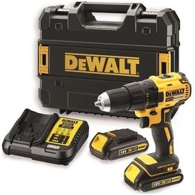 Resim Dewalt DCD777S2T-QW 18V 1.5 Ah Kömürsüz Çift Akülü Şarjlı Darbesiz Vidalama 