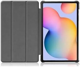 Resim PSR aksesuar (p3987) Pembe Zore Smart Cover Standlı 1-1 Kılıf-Pembe Galaxy Tab S7 T870 ile uyumlu 