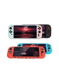Resim Nintendo Switch 2 İçin Esnek Silikon Kılıf Tam Gövde Korumalı 4 Renk Seçenekli Dobe Tns-3158 - Kırmızı 