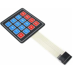 Resim Hatfon-4X4 Membran Matrix Keypad 16 Buton Tuş Takımı 