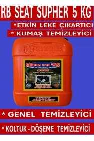 Resim Rb Seat Koltuk-döşeme Kumaş Genel Temizleyici ,- Etkin Leke Çıkartıcı 5 Kg 