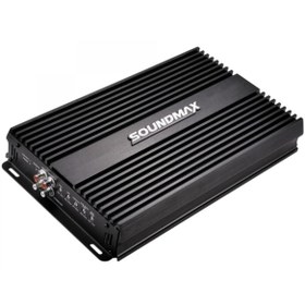 Resim Soundmax Sx-4000.1d 13.000 Watt Bas Kontrol Aparatlı Anfi 