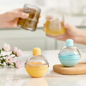 Resim Hunili Altı Silikon Kolay Çıkabilen Büyük Boy Küre Buzluk (5224) 