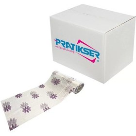 Resim Pratikser Tek Kullanımlık Polietilen Masa Örtüsü Papatya - 150x150cm - 20ad/rulo - Koli 