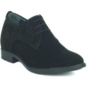 Resim S60S+7 Cm Gizli Topuklu Boy Uzatan Süet Ayakkabı 