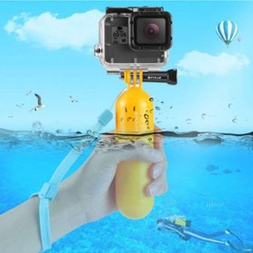 Resim Puluz Hero Uyumlu Bobber Şamandıra Su Altı Monopod - Sarı 