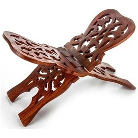 Resim Ahşap Rahle - Kuran Okuma Rahlesi - Haşimi Ahşap Rahle Orta Boy (543287927) 