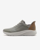 Resim Skechers Bobs Squad Chaos - Heel Preferred Erkek Bej Spor Ayakkabı 118305 Tpe Bej 