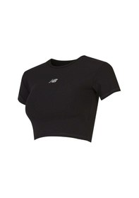 Resim New Balance Lifestyle Women Tshirt SIYAH 