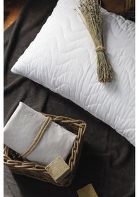 Resim Kapitoneli Sıvı Geçirmez Alez 120 200 Cm + 50 70 1 Pcs Beyaz 