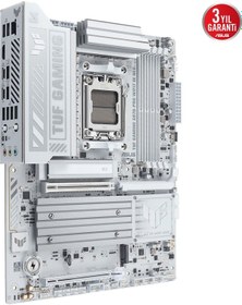 Resim Asus Tuf Gamıng X870-pro Wıfı7 W Neo Ddr5 Hdmı-dp Typec Pcıe 5.0 Am5 Atx Beyaz 