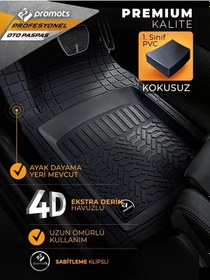 Resim Volvo S40 2004-2012 Oto Paspas Profesyonel 4d Siyah 