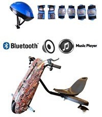 Resim Citymate Drift Car Bluetoothlu Turuncu Elektrikli Kaykay Hoverboard - Kask Dizlik Hediyeli 