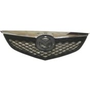 Resim Tyg 2003 - 2006 Mazda 6 Sd Ön Panjur Siyah (Nikelaj Kaplamalı) (Tyg) (Oem NO:GK2A50710B) 