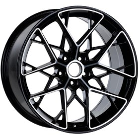 Resim EMR-O10-07 8.5x19" -5x114.3 ET38 73.1 Gloss Black Machined Jant (4 Adet) 