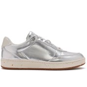 Resim Derimod ACBC x Derimod Kadın Gri Metalik Bağcıklı Sneaker 25SFD4353SM 