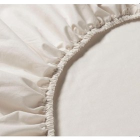 Resim Gercella 150x240 Tek Kişilik Çarşaf Krem 