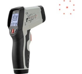 Resim Cem DT835 Dairesel Lazer Işıklı Termometre 800°C 