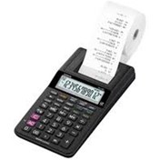 Resim Casio HR-8RC-BK 12 Hane Siyah Şeritli Hesap Makinesi 