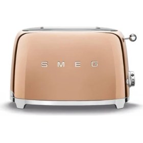 Resim Smeg Ekmek Kızartma Makinesi Rose Gold TSF01RGEU 