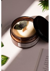 Resim El Yapımı Bebek Pudrası Kokulu %100 Soya Wax Mumu 230ml-3219 
