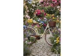 Resim Bisan Sorrento-S Şehir Bisikleti 44 cm V 26 Jant 7 Vites Krem Gold 