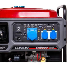 Resim Loncin Loncın GH9000I Eur5 Jeneratör 7,5 Kw Invertör Benzinli 