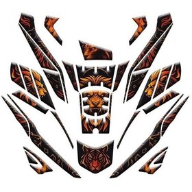 Resim Honda Pcx 2025 Uyumlu Tank Pad Set 009 