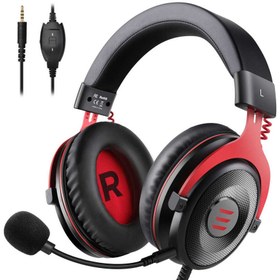 Resim Eksa E900 3.5mm Kulaklık - Siyah-Kırmızı 