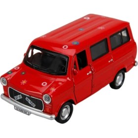 Resim Birlik Oyuncak Metal Çek Bırak Çiçek Abbas Minibüs 