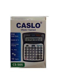 Resim Caslo CS-505 Büyük Boy 12 Hane Hesap Makinesi 