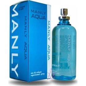 Resim Manly Aqua Erkek Parfüm EDC 125 ML 